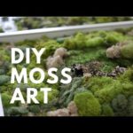 DIY MOSS ART | DONE SIMPLY