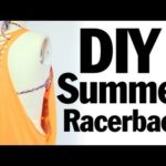 DIY Racerback Muscle T-shirt Recon, Summer Music Festival Fashion