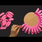 Beautiful Paper Wall Hanging/ Easy Paper Craft For Home Decoration/ DIY Wall Decor/ Paper Wall Mate