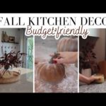 DECORATING IDEAS ON A BUDGET  | fall decor 2023 + DIY pumpkins