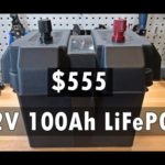 DIY 12v 100Ah LiFePO4 Solar Battery for $555