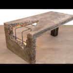 DIY Concrete Coffee Table | “Urban Decay” Table