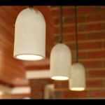 DIY Concrete Pendant Lights