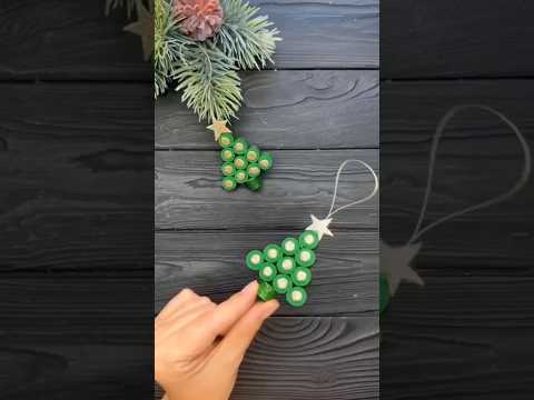 Easy Christmas Craft 🎄 #christmascrafts #diy #youtubeshorts #shorts #short #trending #viral #craft