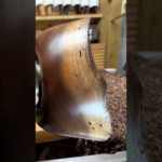 Woodturning – Natural Edge Walnut Bowl