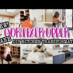 RENOVATING OUR RANCH FIXER UPPER | INSANE KITCHEN TRANSFORMATION | DIY KITCHEN | BEFORE AND AFTER