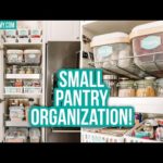 Small Pantry Organization Before & After | Dollar Tree & Ikea | The DIY Mommy