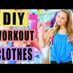 DIY Workout Clothes || Upcycle Your Old T-Shirts!