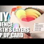 How To Make A DIY Earth’s Layers Pop Up Card