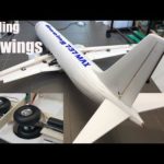 Boeing 737 MAX-8 RC airplane DIY project P-3/ building the wings