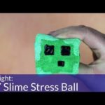 How To Make A DIY Minecraft Slime Stress Toy