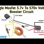 DIY 3.7V to 570V Voltage Booster Circuit | LED Tester | Altum Designer