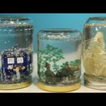 Mason Jar Snow Globe DIY