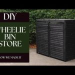 DIY Wheelie Bin Store | Hide Ugly Bins