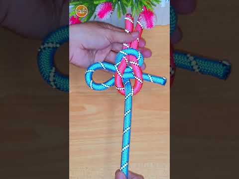 How to tie knots rope diy at home #diy #viral #shorts ep464