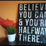 DIY: Easy Canvas Art – Custom Quote on Canvas (Room Decor)