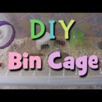 DIY Hamster Bin Cage-How to Make Build a Hamster Cage