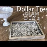 Dollar Tree DIY ideas | DIY serving tray | DIY Candy Dish