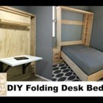 DIY $20 Folding Desk for Murphy Bed!