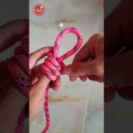 Cable tying skills at home, #knotrope #homemade #viral #rope #satisfying