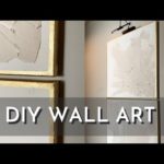 DIY WALL ART | RH INSPIRED | PLASTER ABSTRACT ART