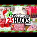 *25* $1 Dollar Tree HACKS 2023!🎄THE BEST EVER ideas for CHRISTMAS 2023!