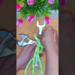 How to tie knots rope diy at home #diy #viral #shorts ep457