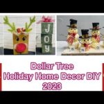 Dollar Tree 3 New DIY projects for Christmas 2023