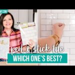 Peel & Stick Tile: dollar store vs Amazon vs brand name… which is BEST?! | The DIY Mommy