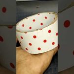 DIY Tape Roll Reuse Idea #shorts #asmulticreativity #crafts