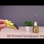 3D Printed Sandpaper Holder Tool