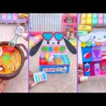 Easy Craft Ideas / DIY Miniature Crafts Idea / Miniature food stall / school hacks / paper craft