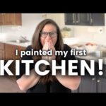 DIY Cabinet Painting | A Blue-tiful Kitchen Transformation