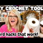 21 RIDICULOUSLY SIMPLE DIY CROCHET TOOLS You Can MAKE at HOME