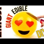 DIY Giant Edible Emoji – How To Make A Mountain Dew Gummy Emoji  – Fun & Easy DIY Tutorial