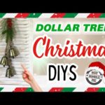 EXCEPTIONAL Dollar Tree Christmas DIYS for 2023 | High End DIY | Ep. 2 Christmas Crafts