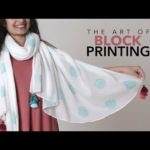 DIY: Block Printing At Home | Fabric Printing Technique