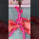 How to tie knots rope diy at home #diy #viral #shorts ep483