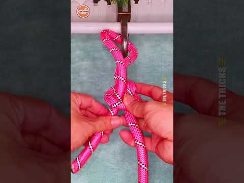 How to tie knots rope diy at home #diy #viral #shorts ep483