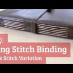 DIY Long Stitch Bookbinding Tutorial | Sea Lemon