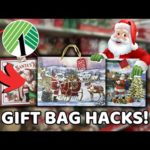 Grab Dollar Tree Gift Bags*High End Christmas DIYs