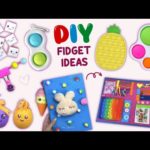 10 DIY AMAZING FIDGET IDEAS – DIY FIDGET BOARD – CUTE and Colorful Fidget Ideas #fidget