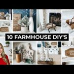 10 Easy Farmhouse Christmas DIY’s you Have to TRY!! (no skill required) – Liz Fenwick DIY