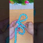 How to tie knots rope diy at home #diy #viral #shorts ep503