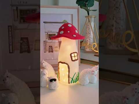 Diy clay Mushroom House||#short#youtub #creativity #ytool