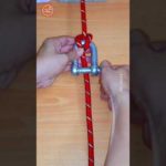 How to tie knots rope diy at home #diy #viral #shorts ep510