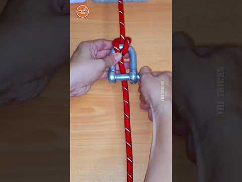 How to tie knots rope diy at home #diy #viral #shorts ep510