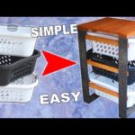 Simple Organization for your Laundry Room DIY