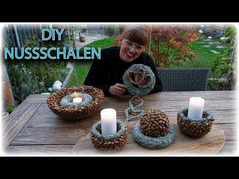 DiY NUSSSCHALEN GANZ EINFACH SELBER MACHEN | DEIN EINZELSTÜCK AUS NATURMATERIAL