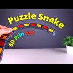 3D Printed Puzzle Snake Toy